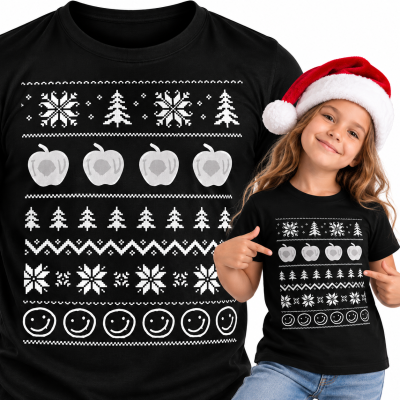 KOSZULKA DZIECIĘCA ŚWIĄTECZNA SHERLOCK UGLY CHRISTMAS SWEATER